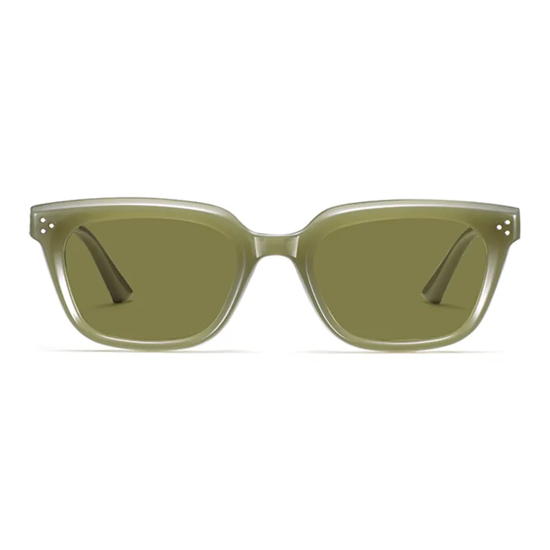 Wood Premium PC Square Sunglasses Unisex-3