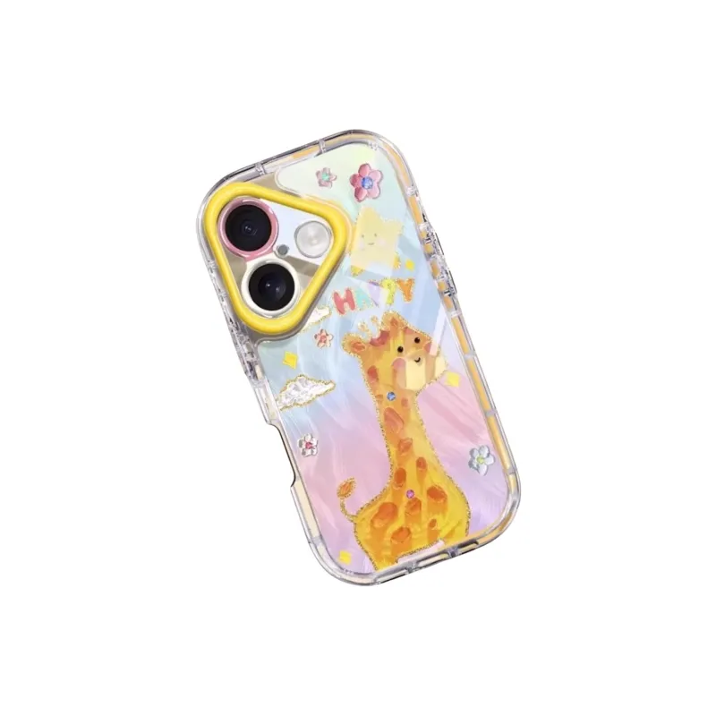 BYZ Silicone Material Creamy Elephant Phone Case Compatible With Apple IPhone 16/15/14/13/12 Phone Cases-14