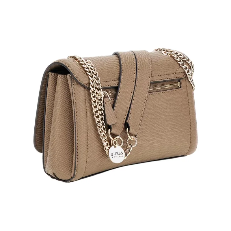 GUESS PU Portable Crossbody Bag Shoulder Bag Mini Women's Beige-1