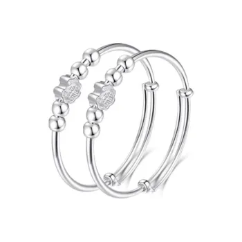 NSAOT 999 Fine Silver Sterling Silver Bracelets Kids'