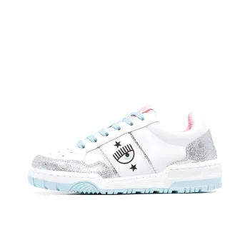 CHIARA FERRAGNI Stylish Skateboarding Shoes Women's White