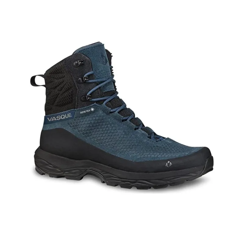 VASQUE Anti-Slip Wear-Resistant High-Top Hiking Shoes Men's Marine Blue-1