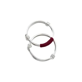 ZOKS S999 Fine Silver Rings Unisex