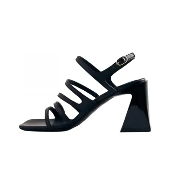 ALOHAS Aubrey Strap Sandals 8cm Women's Black