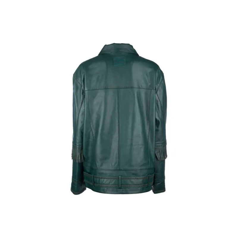 Iceberg Fringed Biker Jacket-1