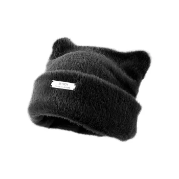 LECAGE Imitation Mink Fur Beanies Unisex