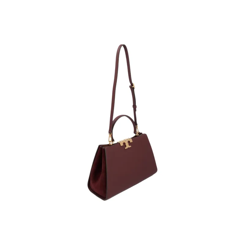 TORY BURCH Eleanor Leather Shoulder Bag Crossbody Bag Handbag Medium Size Women's Dark Color Cabernet Sauvignon-1