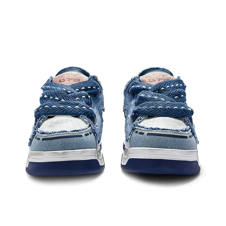 JUZI Wear-Resistant Low-Top Skateboard Shoes Women's-23