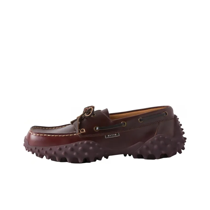 EYTYS Boat Shoes Unisex Burgundy-0
