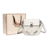 Beige Apricot-Irregular-Shaped Bag[Shopping Bag]
