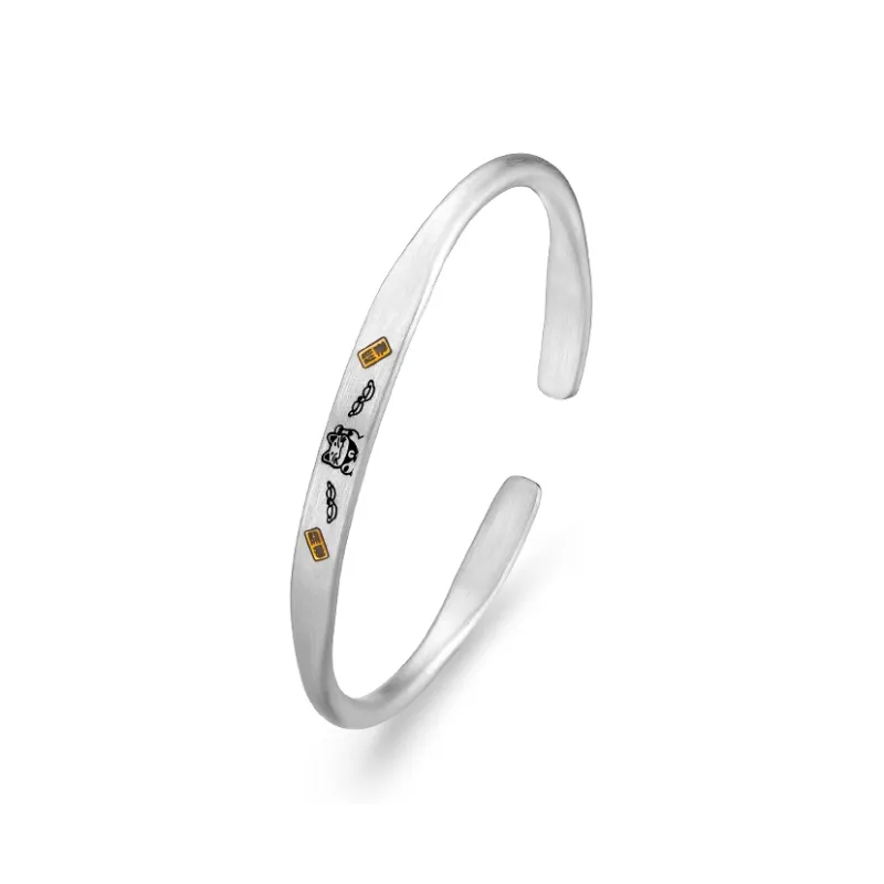 Sentimentality 999 Fine Silver Bangles Women's-0