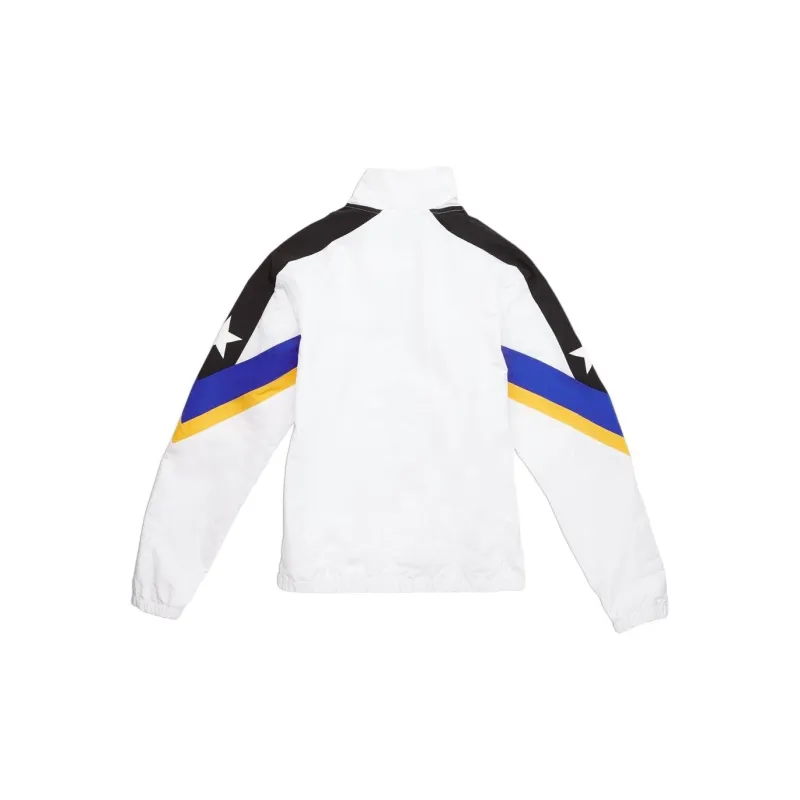 Converse Colorblock Track Jackets Coats Men's White-1