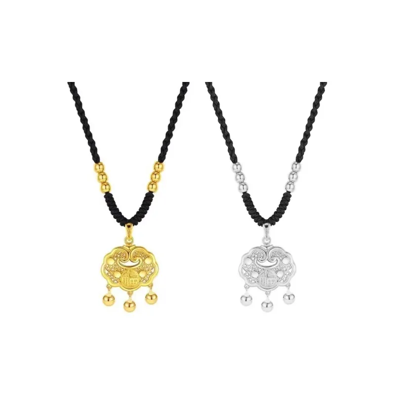 QUIET LOVE Alloy Necklaces Unisex-7