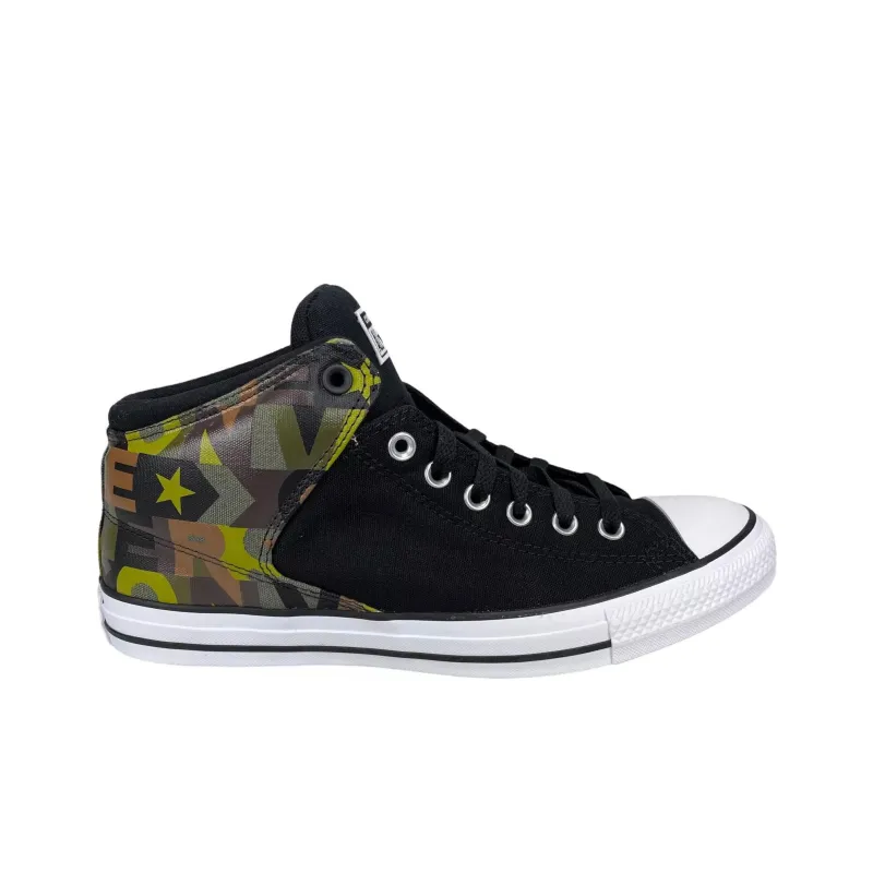 Converse Chuck Taylor All Star Anti Slip Wear Resistant High Top Canvas Shoes Unisex Black-1