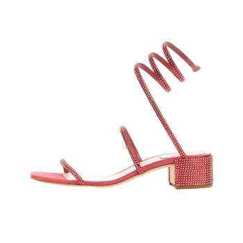 RENE CAOVILLA Strap Sandals Women's Red