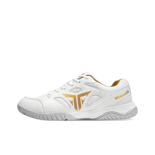 Stiga Durable Breathable Low-Top Table Tennis Shoes Unisex White Gray
