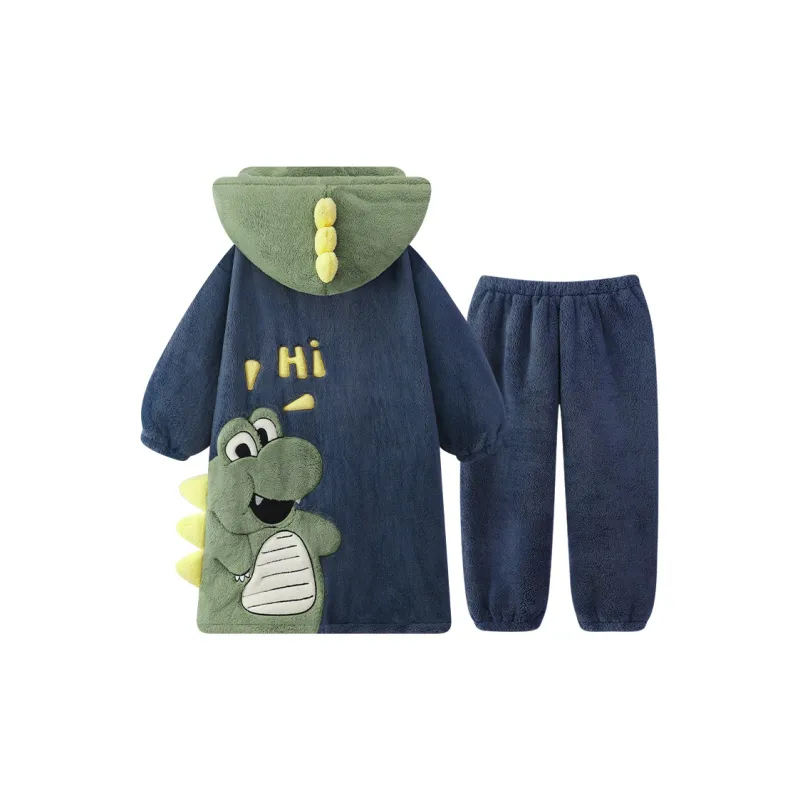 O'MESIK Pajama Set Men's Dark Blue-1