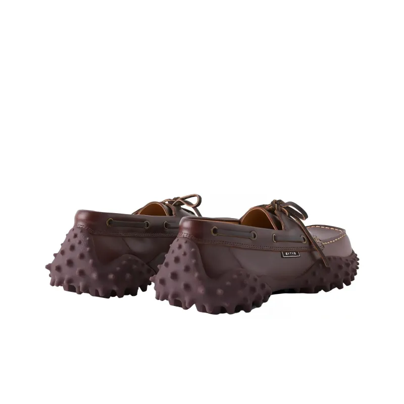 EYTYS Boat Shoes Unisex Burgundy-3