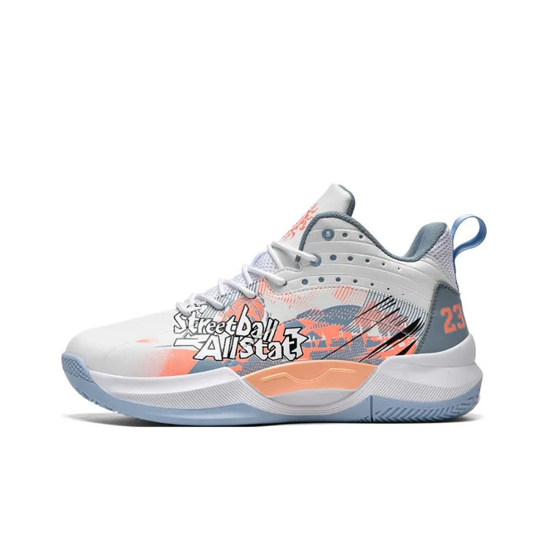 MUSHILANDI Shock Absorbers With Slip Resistant And Abrasion Resistant Properties Mid Top Basketball Shoes Unisex-11