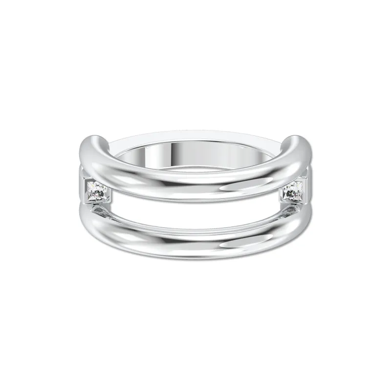 Mistova JEWELRY S925 Silver, Eco Friendly Copper Beta Ring Unisex-3