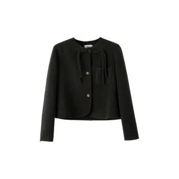 Late White Coats Women's Dark Gray