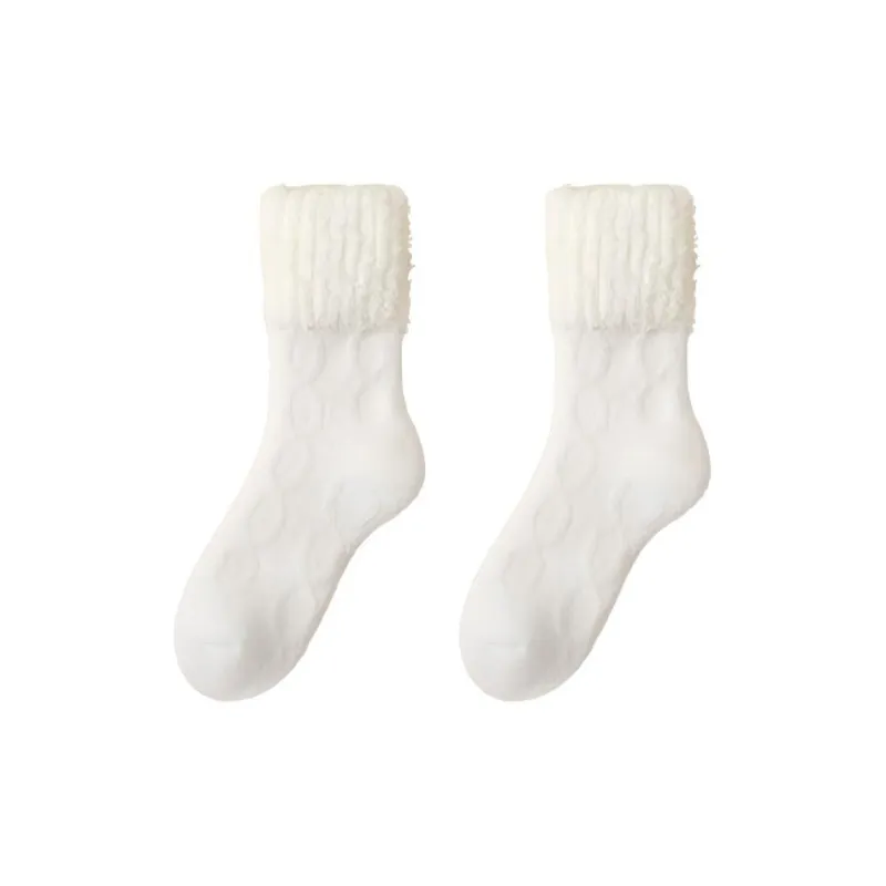 MIIOW Mid Calf Socks Women's 2 Pack-0