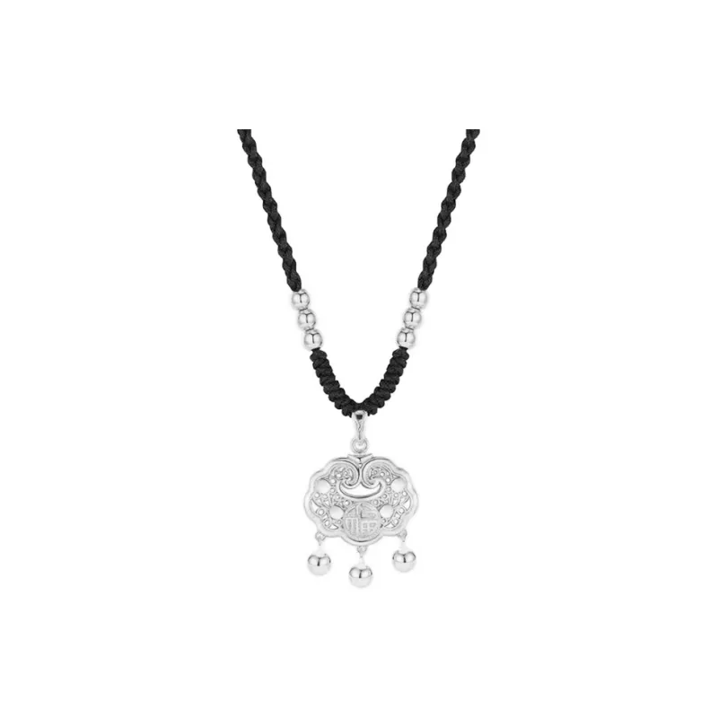 QUIET LOVE Alloy Necklaces Unisex-0