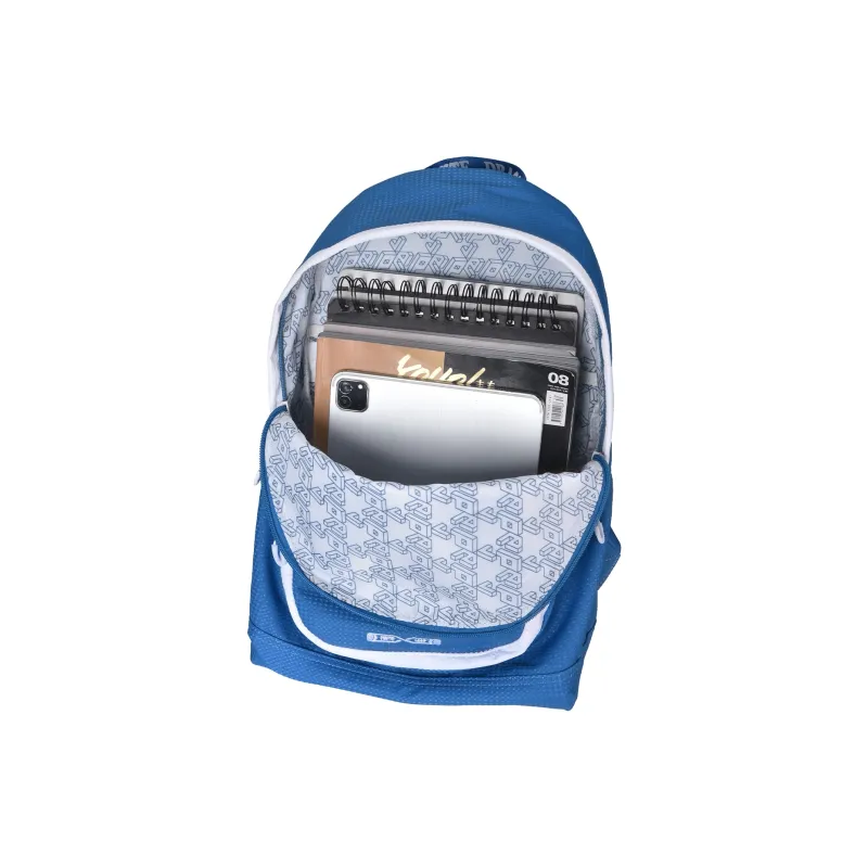 FINITE LOOP Recycled Material Backpack Regular Unisex Blue-3
