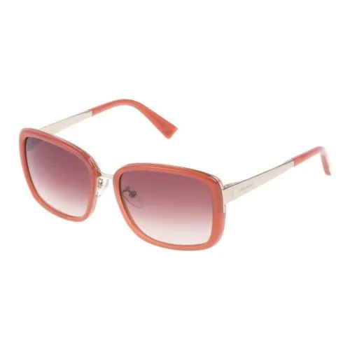 NINA RICCI Acetate Square Sunglasses Women's Rose