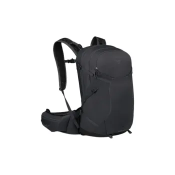 OSPREY Nylon Outdoor Mountaineering Bag Backpack Medium Size Unisex Dark Charcoal Gray