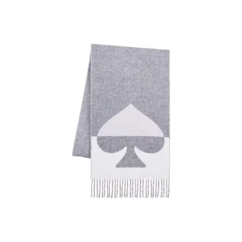 Kate Spade Sheep Wool Knit Scarves Women's Multicolor