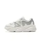 Ivory White/Light Gray/Silver