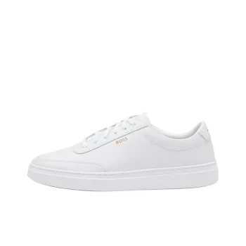 HUGO BOSS Menswear Low Top Skateboard Shoes Men's White