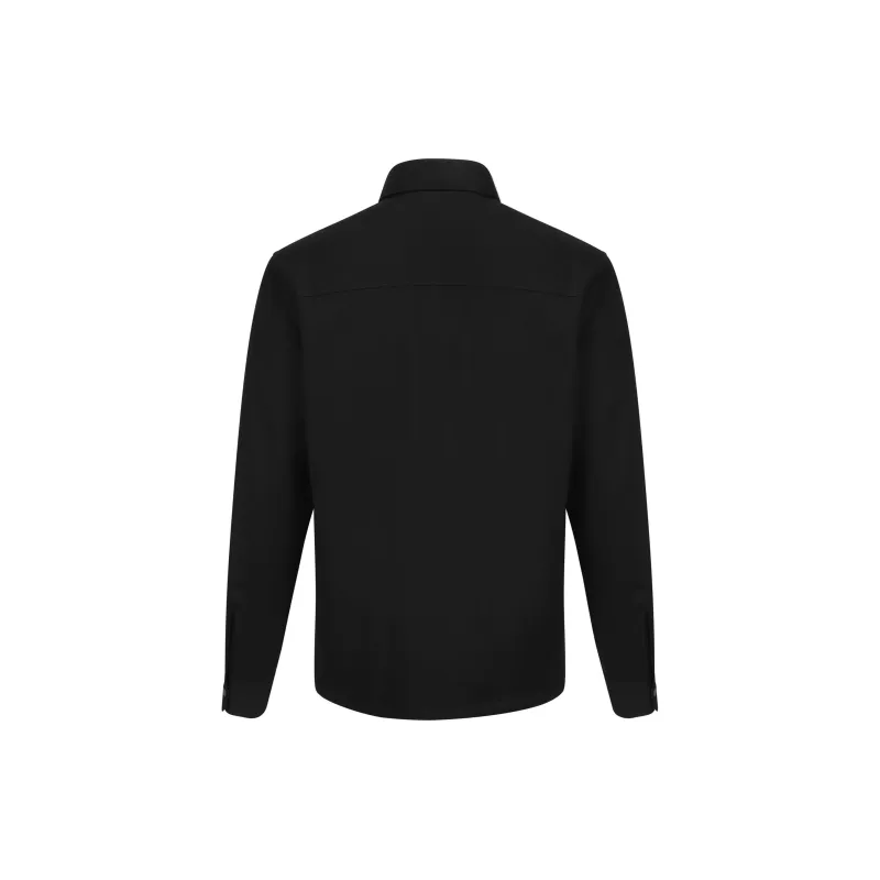 Ermenegildo Zegna Buttoned Long Sleeved Overshirt-1