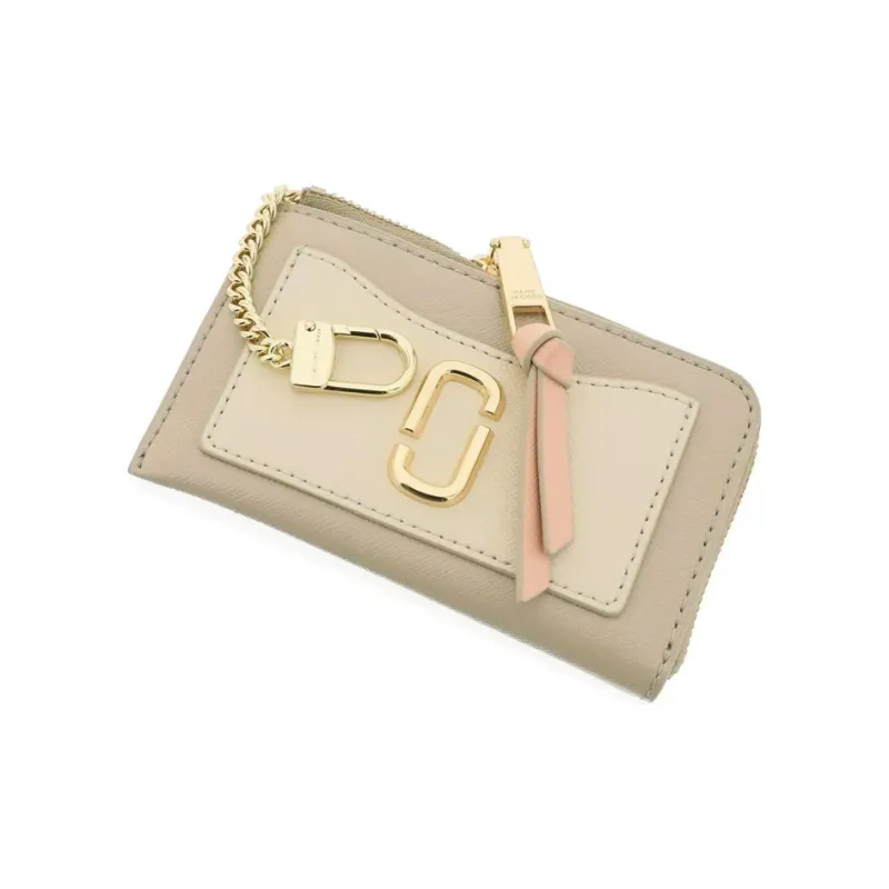 MARC JACOBS Logo Motif Plaque Card Holder-3