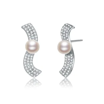 PEARL QUEEN Freshwater Pearl Stud Earrings Women's