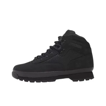 Timberland Euro Hiker Wear Resistant Slip Resistant Short Outdoor Boots Men's Black