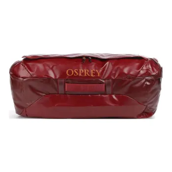 OSPREY Nylon Portable Double Shoulder Travel Bag 95L Unisex Dark Red