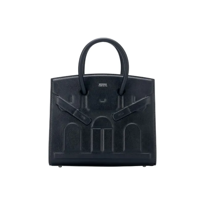HXXXXS Cow Leather One Shoulder Handbag Regular Women's Black-1