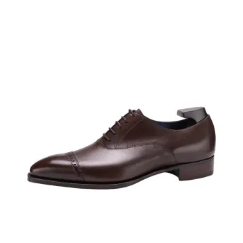 GAZIANO GIRLING Cambridge Dress Shoes Men's Coffee