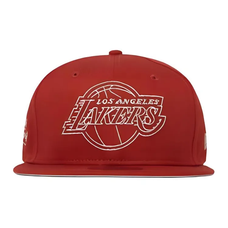 New Era Cotton Baseball Caps Unisex Red-1