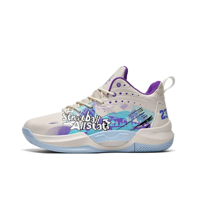 MUSHILANDI Shock Absorbers With Slip Resistant And Abrasion Resistant Properties Mid Top Basketball Shoes Unisex-16