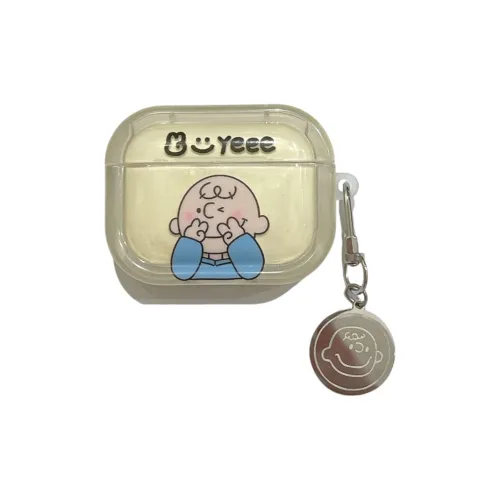 Baohuguang Compatible With AirPods 1/2/3 TPU Ins Cute Cartoon Snoopy Charlie Headphone Cases