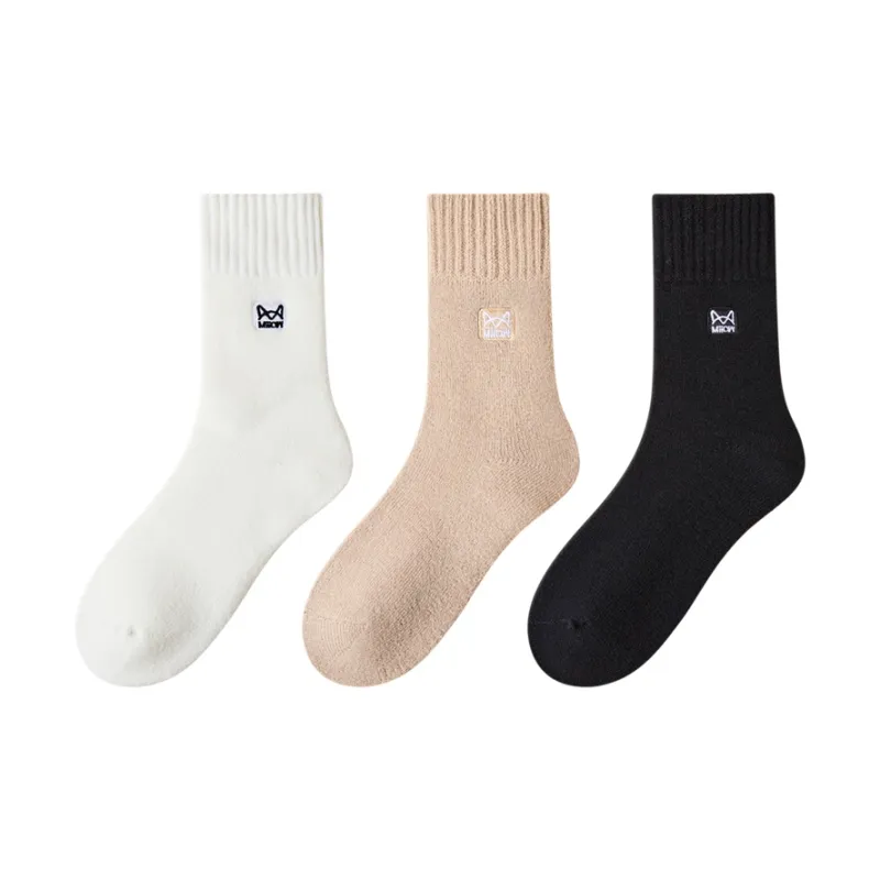 MIIOW Mid Calf Socks Unisex Combo Set-19