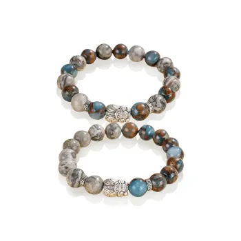 Master Kim Malachite Bracelets Unisex