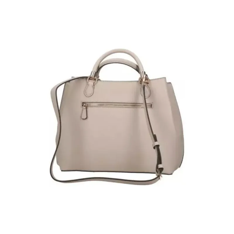 GUESS Polyurethane Shoulder Bag, Crossbody Bag, Handbag Regular Women's Taupe-2
