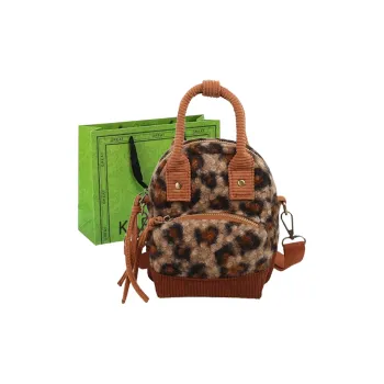 KARUISHA Plush Shoulder Bag Crossbody Bag Handbag Regular Women's Multicolor