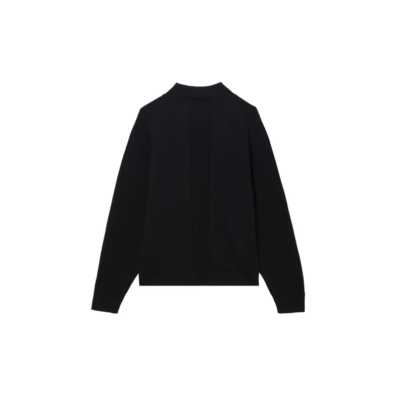 Adidas Wuji Series FW24 SWEATSHIRT Polo Shirt Men's Black-1
