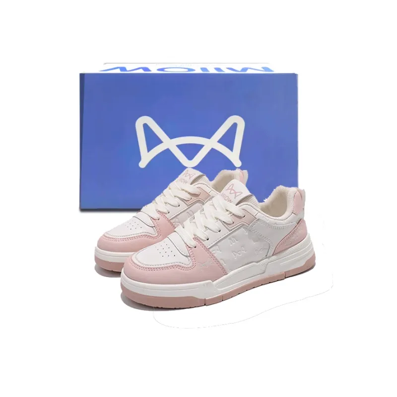 MIIOW Trend Party Series Coverage Wear Resistant Lightweight Low Top Skateboard Shoes Unisex-12