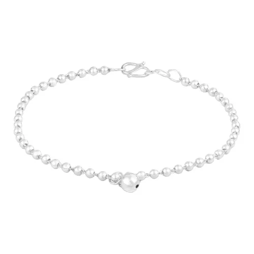 Nine Music Foot Silver 990 Anklets Unisex
